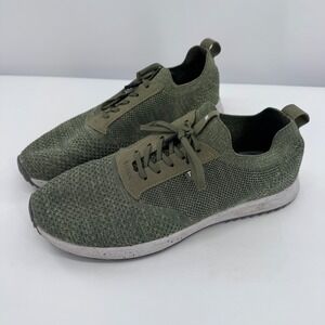True Linkswear True Knit Golf Shoes Olive Green Spikeless Sneakers M-11,5  W-13